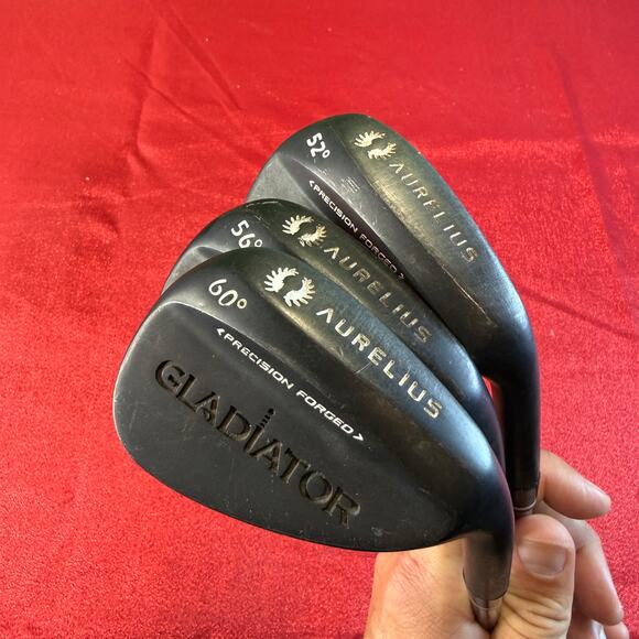 Aurelius Gladiator Precision 52 56 60 Forged Degree Wedges RH Right Handed